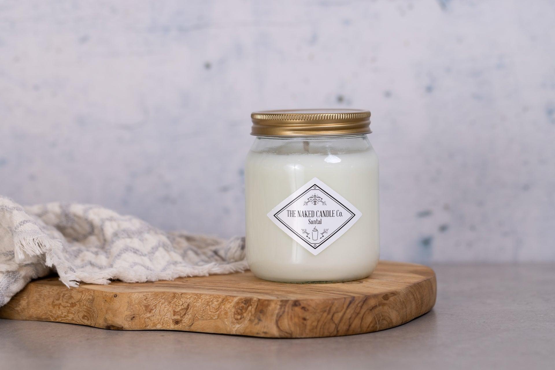 Signature Candle - Santal - TheNakedCandleCo