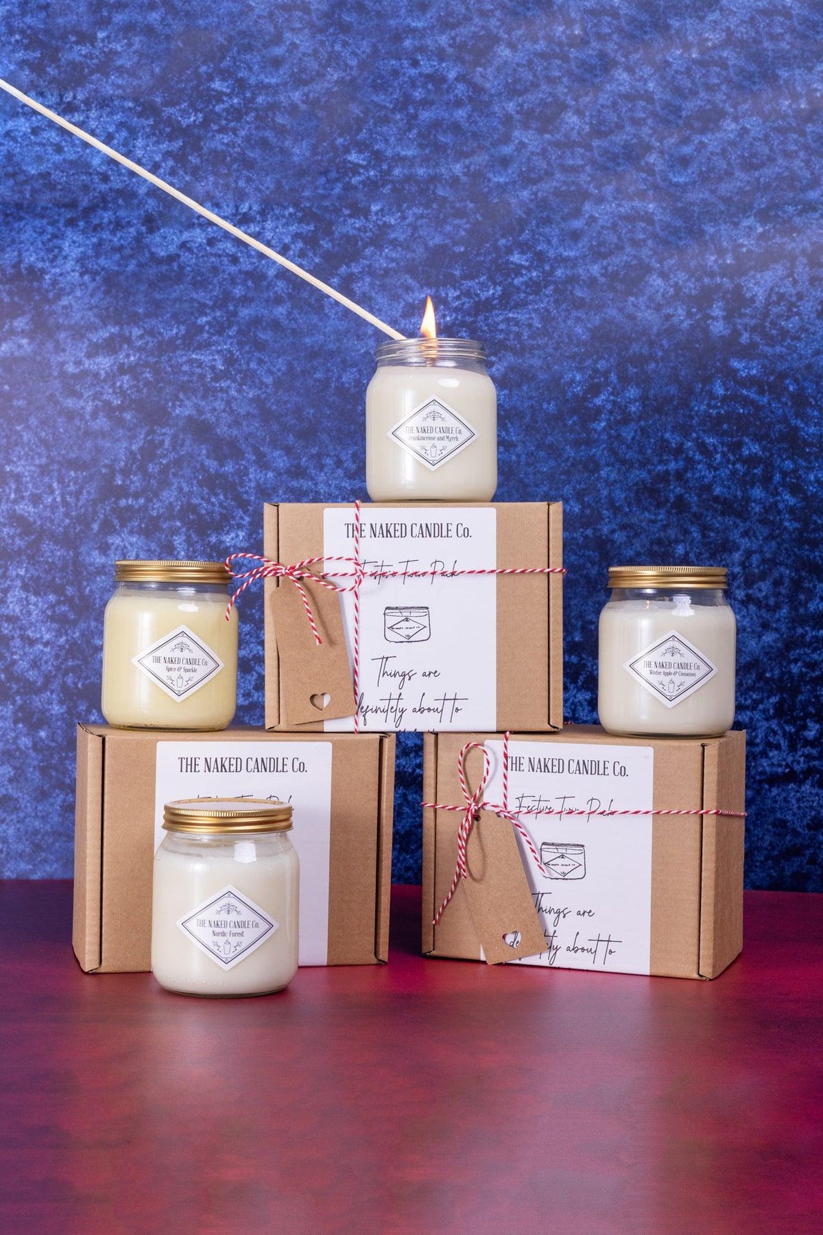 3 Month Soy Wax Candle Subscription - TheNakedCandleCo