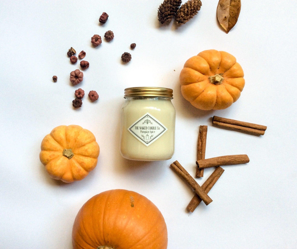 Twin Pack - Pumpkin Spice - Signature Candles - TheNakedCandleCo
